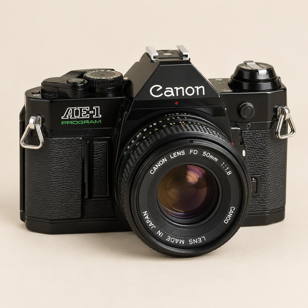 Canon AE-1 Program + FD 50mm f/1.8